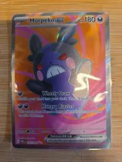 Morpeko ex - 102/084 - Ultra Rare - Pitch Black - NM/M - Pokemon Card - Image 1
