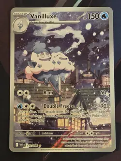 Pokemon TCG White Flare Vanilluxe IR Illustration Rare Card 113/086 - Image 1