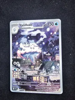 Pokemon TCG White Flare Vanilluxe IR Illustration Rare Card 113/086 - Image 1