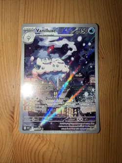 Pokemon TCG Vanilluxe Illustration Rare Card SV White Flare, 113/086 - Image 1