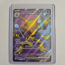 Pokemon Alakazam ex 188/165 Sv: Scarlet & Violet 151 Holo - Image 1