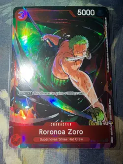 One Piece - Roronoa Zoro (Gift Collection 2023) Foil Card - ST01-013 - Image 1