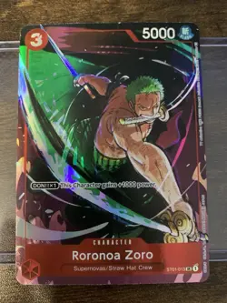 Roronoa Zoro (ST01-013) - Gift Collection 2023 - One Piece Promotion Cards - ENG - Image 1