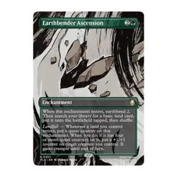 💫 Earthbender Ascension BORDERLESS - TLA 307 💫 Avatar: The Last Airbender 💫 M - Image 1