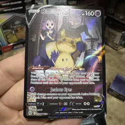 Pokemon TCG Mimikyu V TG16/TG30 Brilliant Stars Trainer Gallery Raw NM - Image 1