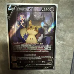Pokemon TCG Mimikyu V TG16/TG30 Brilliant Stars Trainer Gallery Raw NM - Image 2