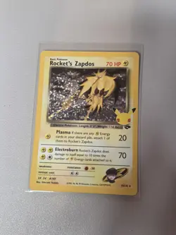 Rocket's Zapdos 15/132 - Celebrations - Holo Rare - Pokemon TCG - Image 1