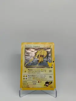Pokemon TCG Rocket's Zapdos Holo Rare 15/132 Celebrations NM - Image 1