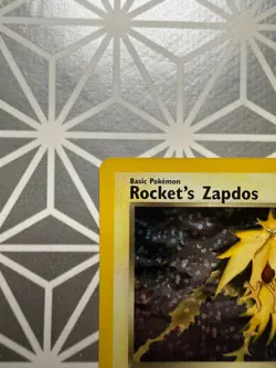 Pokemon TCG Rocket's Zapdos Holo Rare Card 15/132 Celebrations Series - Image 3