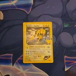 Pokemon TCG Rocket's Zapdos Celebrations: Classic Collection 15/132 Holo Rare - Image 1