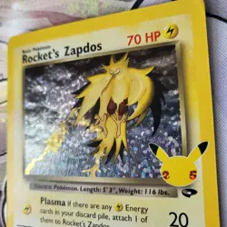 Pokemon TCG | Celebrations | Rocket's Zapdos 15/132 RARE HOLO - Image 2