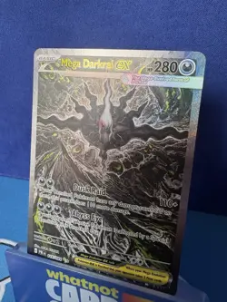 Mega Darkrai EX 116/084 SIR - Pokemon Mega Evolution Pitch Black Mint - Image 3