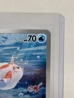 Pokemon TCG Goldeen 087/084 ME05: Pitch Black Illustration Rare Full Art NM - Image 4
