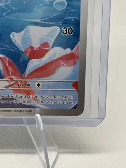 Pokemon TCG Goldeen 087/084 ME05: Pitch Black Illustration Rare Full Art NM - Image 5