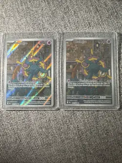 Dhelmise 091/084 Illustration Rare Pitch Black 2026 Pokemon TCG English x2 - Image 1
