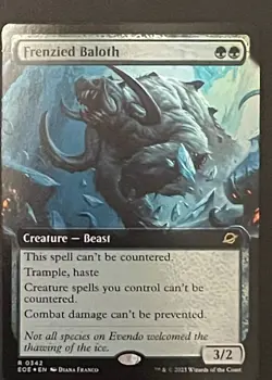 Frenzied Baloth (Extended Art) Edge of Eternities Foil 342 - Image 1