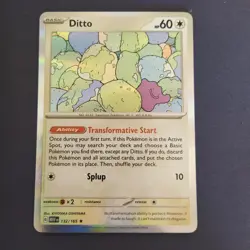 Ditto 132/165 Rare 151 Pokemon Holo NM/M - Image 1