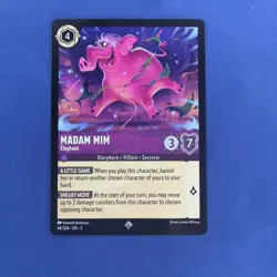 Madam Mim - Elephant SUPER RARE 44/204 Shimmering Skies Lorcana - Image 1