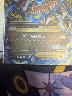 Pokemon TCG Mega M Charizard EX Flashfire Holo Ultra Rare Card 69/106 - Image 3