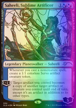 MTG Saheeli, Sublime Artificer (534/1055) Secret Lair Drop Series LP FOIL - Image 1
