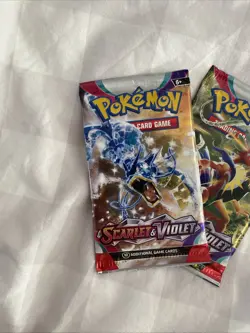 Scarlet And Violet Base Set Booster PackS 2X Brand New Sealed Pokemon Tcg - Image 2