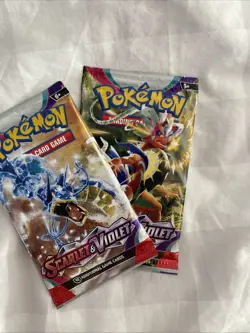 Scarlet And Violet Base Set Booster PackS 2X Brand New Sealed Pokemon Tcg - Image 3