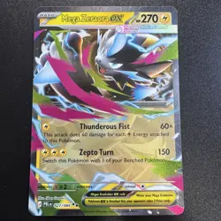 Mega Zeraora Ex 027/084 Pitch Black Pokemon TCG Card - Image 1