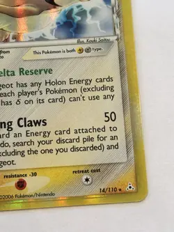 Pidgeot 14/110 Holo Rare EX Holon Phantoms Lightly Played Pokemon Card - Image 5