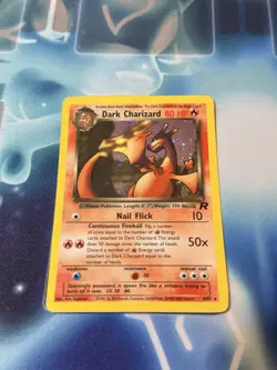 POKEMON TEAM ROCKET HOLO #4/82 Dark Charizard - Image 1