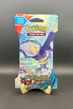 Pokemon TCG XY Primal Clash Sleeved Booster Pack Kyogre Art Factory Sealed 2015 - Image 1