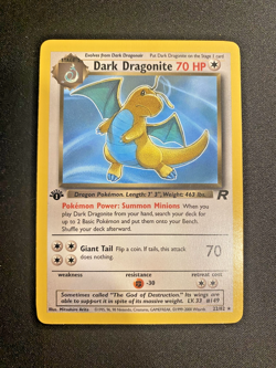 Dark Dragonite 22/82 1st Edition Team Rocket Regular Near Mint-Pokemon Card - Image 1