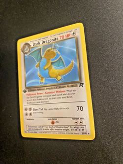 Dark Dragonite 22/82 1st Edition Team Rocket Regular Near Mint-Pokemon Card - Image 3