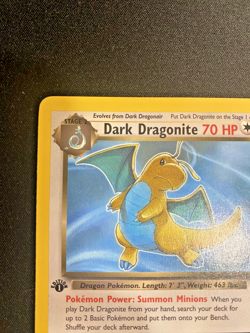 Dark Dragonite 22/82 1st Edition Team Rocket Regular Near Mint-Pokemon Card - Image 4