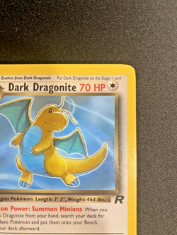 Dark Dragonite 22/82 1st Edition Team Rocket Regular Near Mint-Pokemon Card - Image 5