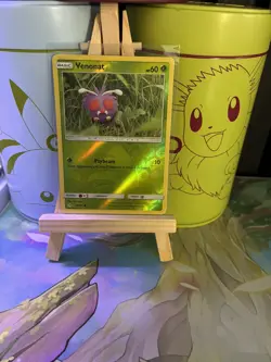 Pokemon - Venonat 10/214 - Unbroken Bonds - Yuka Morii - Reverse Holo - NM - Image 1