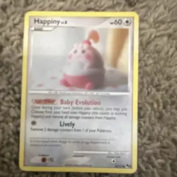 Happiny 14/17 Common POP Series 8 Pokemon Lightly Played - Image 1