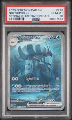 PSA 10 Golisopod ex 246/182 Special Illustration Rare Paradox Rift Pokemon Card - Image 1