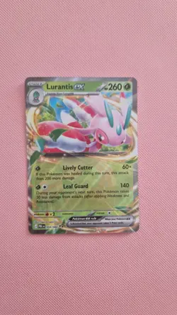 Lurantis ex 004/084 Pitch Black Double Rare Holo EN Pokemon TCG - Image 1