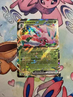 Lurantis ex 004/084 Pitch Black Double Rare Holo EN Pokemon TCG - Image 1