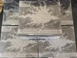4x Pokemon Center Pitch Black - ETB Elite Trainer Box IN HAND - Image 1