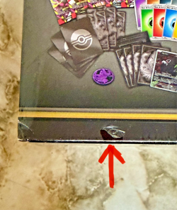 Pokemon Pitch Black Elite Trainer Box ETB - Pokemon Center Exclusive Small tear - Image 2