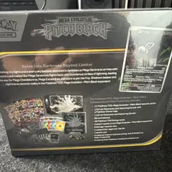 Pokemon TCG PITCH BLACK Pokemon Center Elite Trainer Box - PKC ETB - TORN SEAL** - Image 4