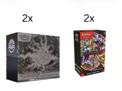 Pokemon Pitch Black Pokemon Center ETB X2 and Booster Bundle X2 - Image 2