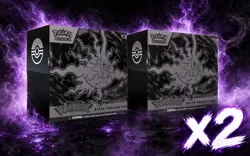 2x - Pokemon Pitch Black Elite Trainer Box ETB Pokemon Center Exclusive - Image 1