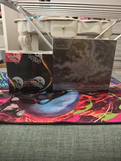 Pokemon Mega Evolution Pitch Black 1x Pokemon Center Etb And 1x Booster Box - Image 1