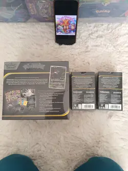 Pokemon Mega Evolution Pitch Black Pokemon Center ETB & 2 Booster Bundle COMBO - Image 2