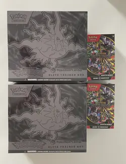 Pokemon Pitch Black Pokemon Center ETB 2x and Booster Bundle 2x - SEALED - Image 1