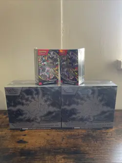 Pokemon TCG Pitch Black Pokemon Center ETB and Booster Bundle New & Sealed x2 - Image 1