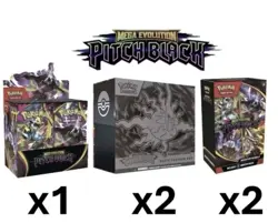 ✅IN HAND Pitch Black Pokemon Center✅ | 2 ETB + 2 Booster Bundles + Booster Box✅ - Image 1