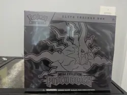 Pokemon TCG Mega Evolution Pitch Black Pokemon Center ETB, IN HAND - Image 1